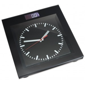 Cantar de baie cu ceas 2-in-1