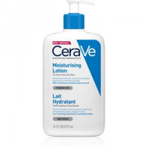 CeraVe Moisturizers lotiune hidratanta pentru corp și fata pentru pielea uscata 473 ml