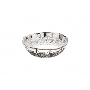Chinelli Bol mediu argintat Sheffield 22 cm