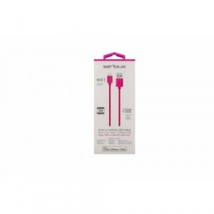 Serioux Lightning MFI 1m Pink