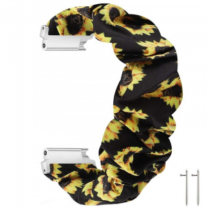 Very Dream Curea textila elastica, compatibila Xiaomi Amazfit GTS, telescoape Quick Release, Scrunchies 2