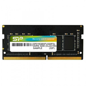 Silicon Power 8GB, SO-DIMM DDR4-3200MHz, CL22 SP008GBSFU320B02