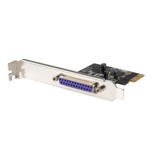 StarTech.com 1 Port PCI Express Dual Profile Parallel Adapter Card - SPP/EPP/ECP PEX1P