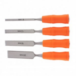 MTX Set dalti sculptura, Sparta 243975, latime 6, 12, 18, 24 mm, plate cu manere din plastic