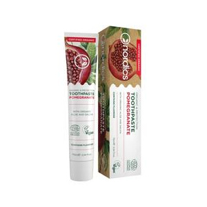 nordics Pasta de Dinti pentru Protectie cu Fluor, Rodie, Aloe si Salvie 75g