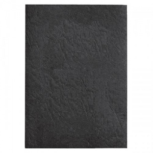 GBC Coperta carton pentru legare cu aspect de piele 250 g A4 negru 100 buc/set ECE040010