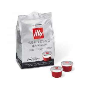 Illy Capsule cafea MPS Dark, 15 capsule/cutie