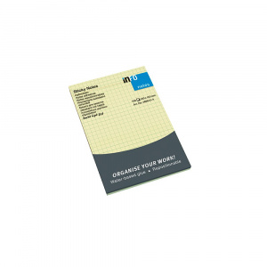 Info Notes Notite adezive, 100 x 150 mm, liniate matematica