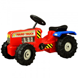 Super Plastic Toys TractorHard Truck red