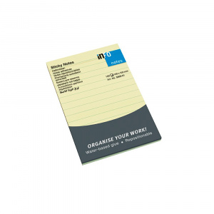 Info Notes Notite adezive, 100 x 150 mm, liniate dictando