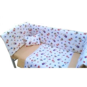 Deseda Lenjerie 9 piese 140x70 cm Maxi Ursuleti