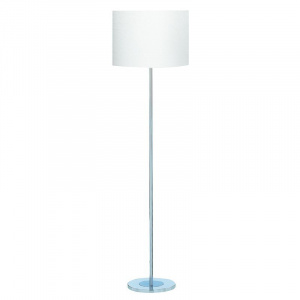 Searchlight Lampadar White Fabric
