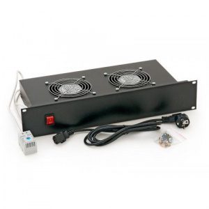 Triton Panou ventilatie , 2x Fan, Black RAB-CH-X01-A1