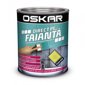 Deutek Vopsea pentru Faianta Oskar Verde Emerald pe baza de apa 0,6 l