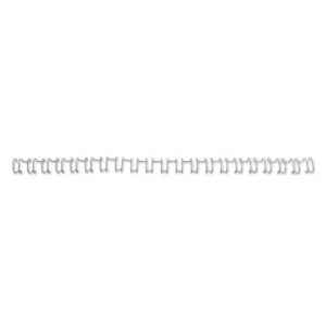 GBC Spira metalica 21 inele 10mm A4 argintiu 85 coli 100 buc/set EIB160837