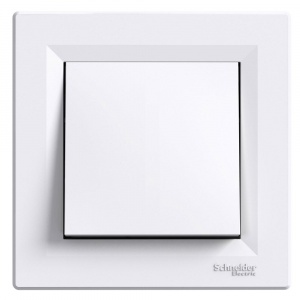 Schneider EPH0500121 : Intrerupator cruce, fara surub, alb