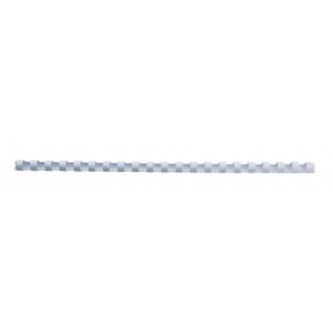 GBC Spira plastic 21 inele 8 mm A4 alb 45 coli 100 buc/set E4028194