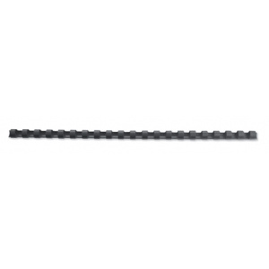 GBC Spira plastic 21 inele 8mm A4 negru 45 coli 100 buc/set E4028174
