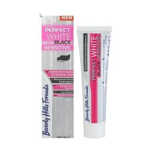 Beverly Hills Pasta de dinti Perfect White Black Sensitive, 100ml