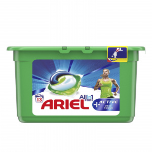 Ariel All in One PODS Plus Active, 13 Spalari