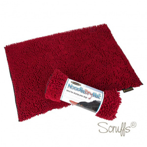 Scruffs Noodle Dry Mat - Burgundy 90 x 60 cm