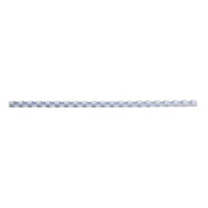 GBC Spira plastic 21 inele 10 mm A4 alb 65 coli 100 buc/set E4028195