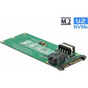 Delock Converter U.2 SFF-8639 / SFF-8643 NVMe > 1 x M.2 Key M 62945