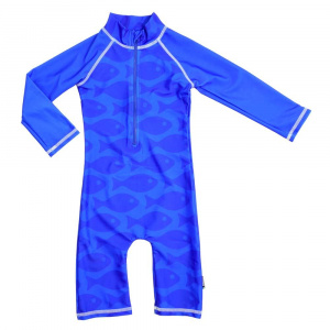 Swimpy Costum de baie Fish Blue marime 62-68