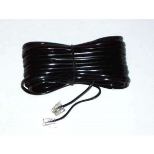 Cabletech Cablu telefon 2m negru