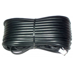 Cabletech Cablu telefon extensie negru 20m