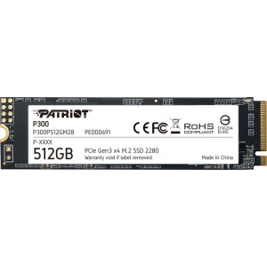 Patriot Memory P300 512GB PCI Express x4 M.2 2280