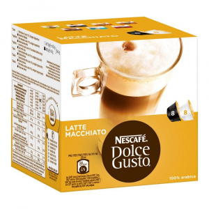 Nescafe Dolce Gusto latte machiatto, 16 capsule/cutie