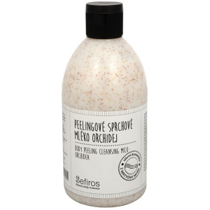 Sefiros Lapte exfoliant de duș Orchidee (Body Peeling Cleansing Milk) 500 ml