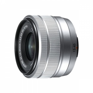 Fuji XC 15-45mm f/3.5-5.6 OIS, Argintiu