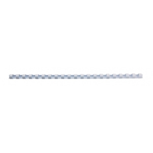 GBC Spira plastic 21 inele 12 mm A4 alb 95 coli 100 buc/set E4028197