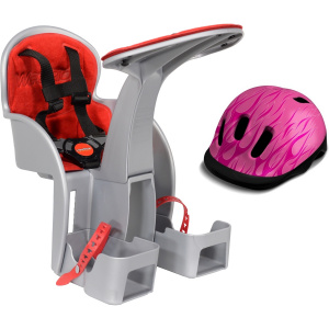 WeeRide SafeFront Clasic 2018 si Casca Flames Roz WR09R