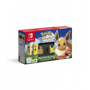 Nintendo SWITCH CONSOLE & POKEMON LETS GO EEVEE BUNDLE - GDG