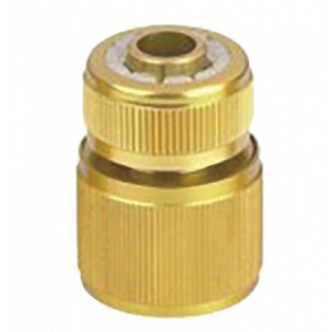Strend Pro Conector furtun din bronz cu stop 1/2