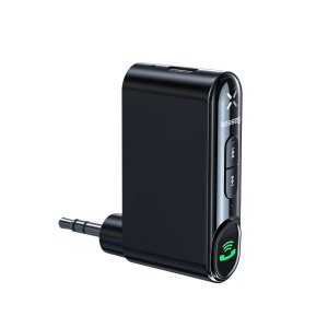 Baseus Receptor audio Qiyin AUX 145 mAh Bluetooth 5.0 Negru WXQY-01