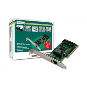 Digitus Gigabit Ethernet PCI card adapter DN-10110