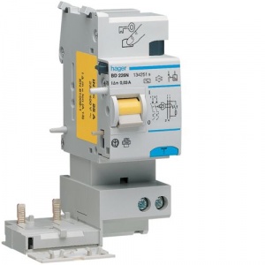 HAGER Bloc diferential 2P 40A 30mA Hager BD241N