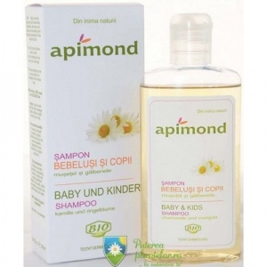 Apimond Sampon pentru bebelusi / copii cu musetel 200 ml