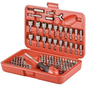 FIXPOINT Set varfuri 113 piese otel S2 pentru unelte