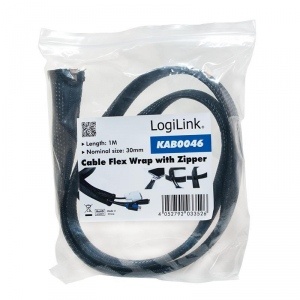 LogiLink Flexible Cable protection with Zipper KAB0046