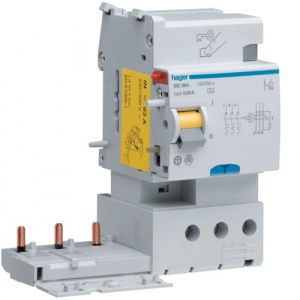HAGER Bloc diferential 3P 63A 30mA Hager BD364N