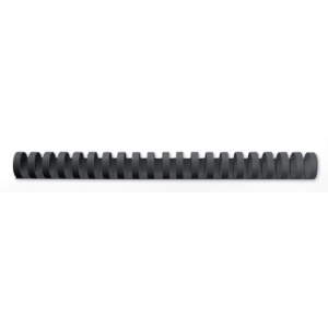GBC Spira plastic 21 inele 22 mm A4 negru 195 coli 100 buc/set E4028602
