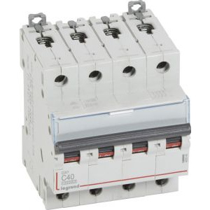 Legrand Dx3 4P C40 10000A 409340-