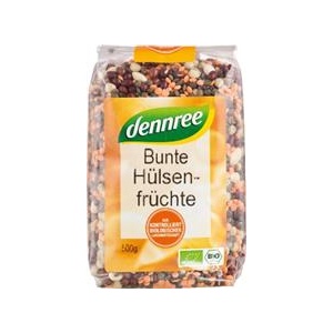 dennree Mix din Leguminoase Colorat Bio 500gr