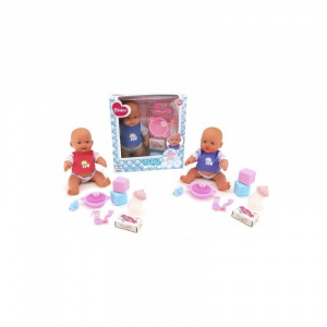 Globo Bimbo Bebe cu accesorii mancare si baloane de sapun GL37381
