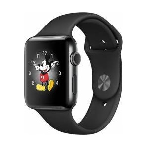 Apple Watch 2 Sport 42mm Silicon Black (141764)